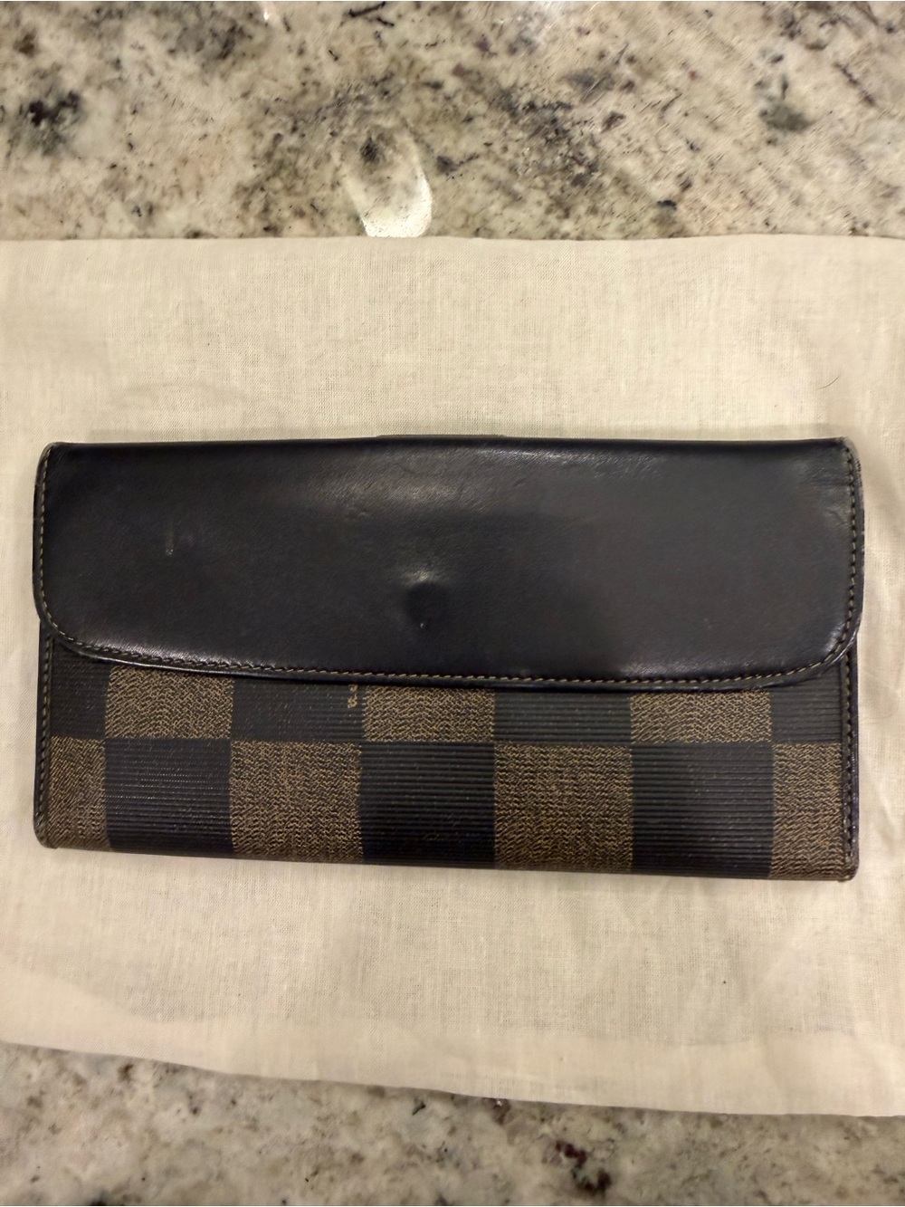 Fendi Zucca Continental Long Wallet